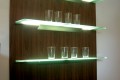 Półka szklana z oświetleniem Hera GDS1